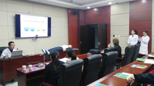 延安市红十字会对采油厂职工进行应急救护培训