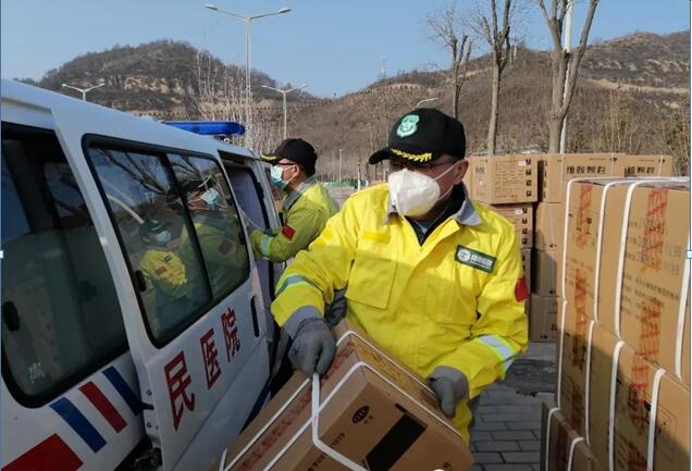 延安市红十字志愿者在行动