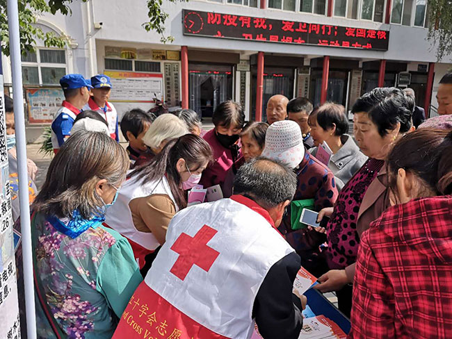 助力疫情防控，红十字“救”在身边