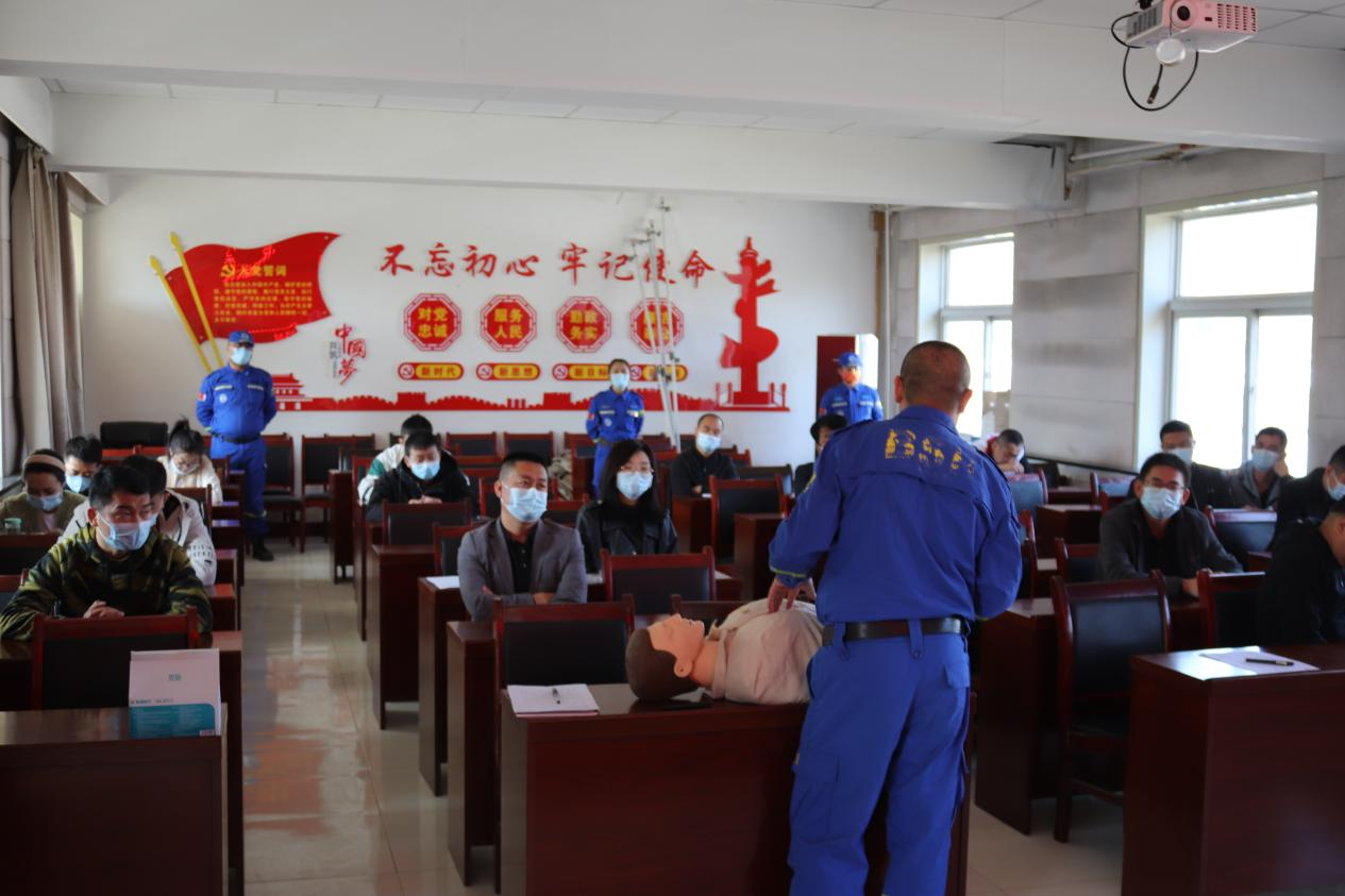 宝塔区红十字会 开展走访调研暨应急救护培训活动(第17-20期)