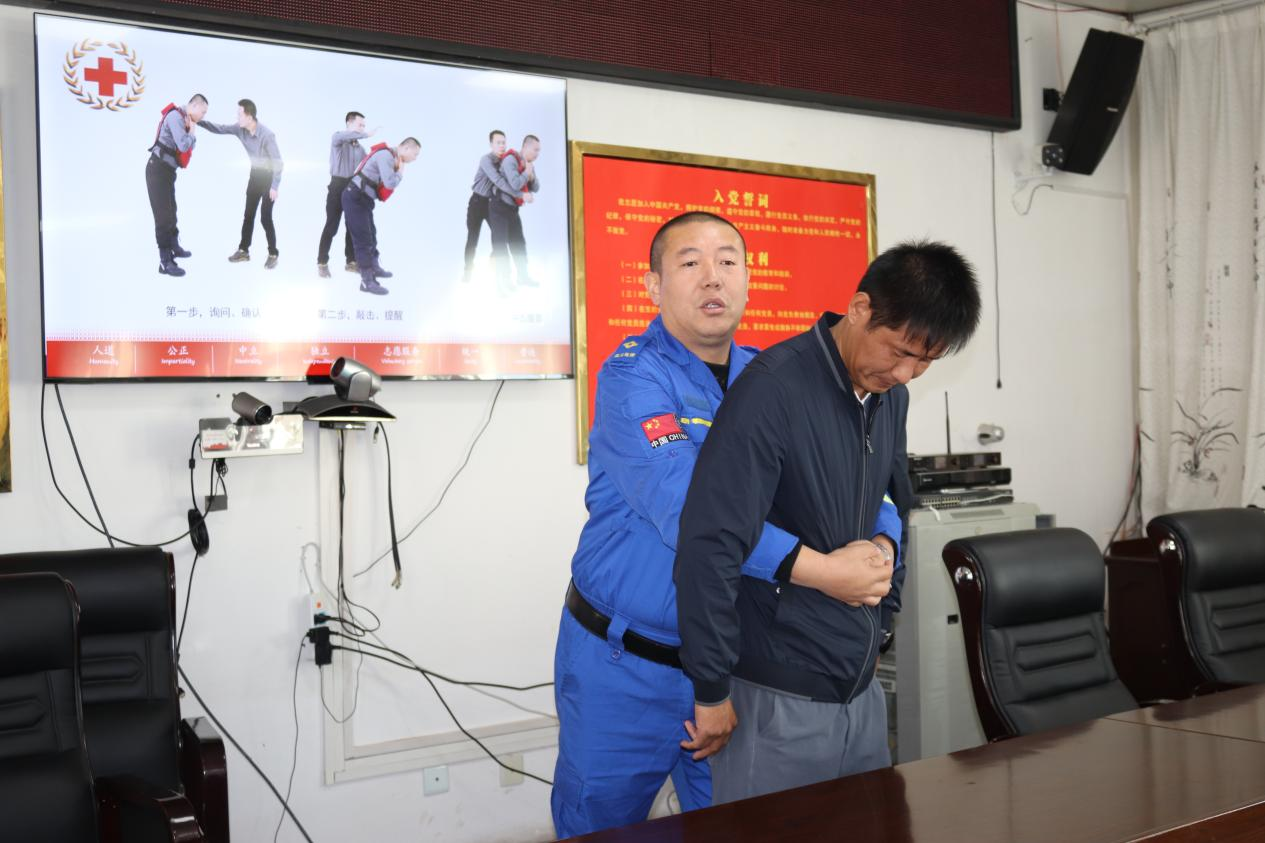 宝塔区红十字会 开展走访调研暨应急救护培训活动(第17-20期)